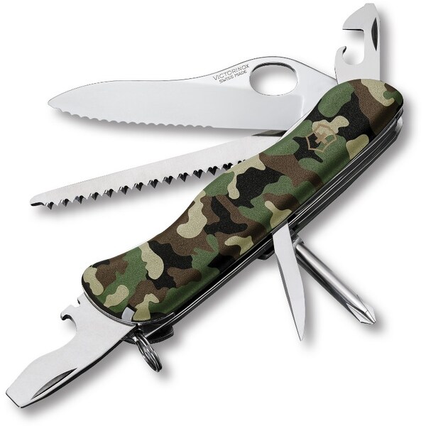 2024 Victorinox 0.8463.Mw94Us2 One-Hand Trekker Camouflage 111Mm Old Number 54877